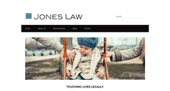 Desktop Screenshot of gojoneslaw.com