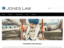 Tablet Screenshot of gojoneslaw.com